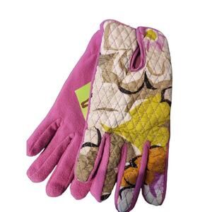 Vera Bradley gloves portobello road quilted sm/med NWT